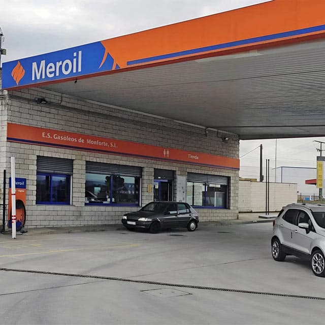 Venta de gasóleos en Monforte de Lemos